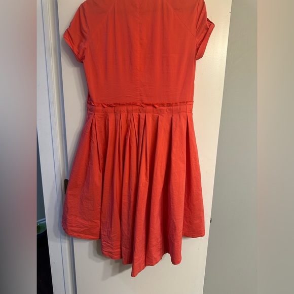 Red Armani exchange dress with pockets. - Picture 2 of 16
